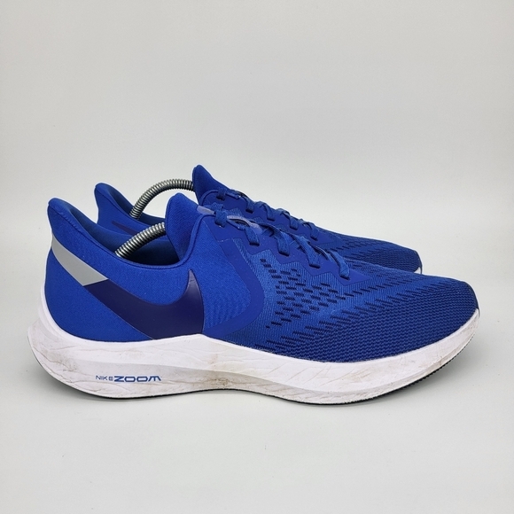 Nike Air Zoom Winflo 6 Game Royal Men\'s Running Shoes Size 10.5 main image 5